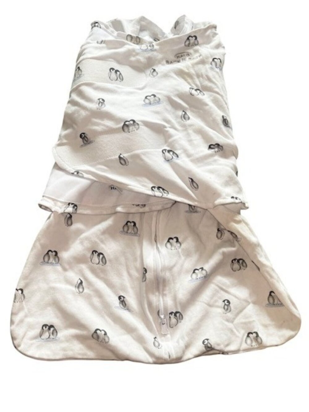 Halo SleepSack Swaddle Newborn 0-3M Penguins Cotton Sleepsack Baby